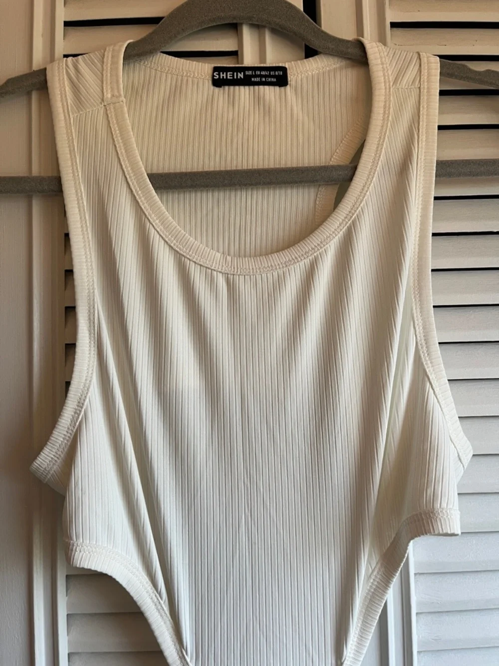 Shein Ribbed Backless Tank Dress - Picture 6 of 7